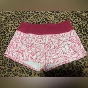 lululemon speed up short size 4
